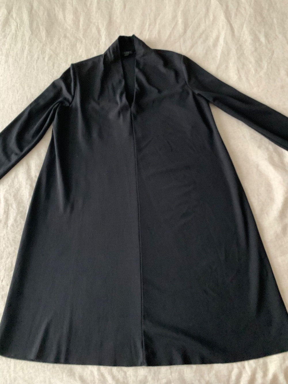 COS Dress A Line Draped V neck Dress Tunic Jersey Top Women's size M - Picture 7 of 11